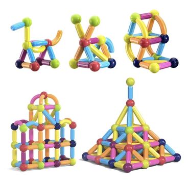 �������������� �������������� �� �������������� в Кыргызстан | Игрушки: Детский Магнитный Строительный набор, магнитные шарики, палочки
