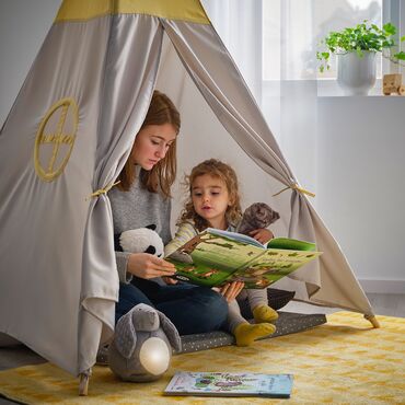 домашняя качеля: Продаётся детская палатка от Икеа. Ikea Натуральное дерево. Уютное