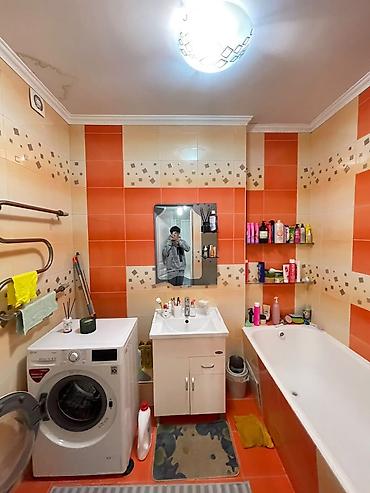 Квартиры: 3 комнаты, 80 м², Асанбай мкр Элитка, 9 этаж, Старый ремонт — 5