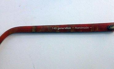 Naočare: 140 generation - Handmade - diptrijski ram. Apsolutno FANTASTIČAN — 6