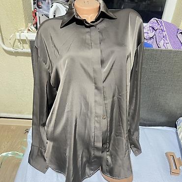 Другая женская одежда: Женская одежда — распродажа Платье новое 44р, рубашка атлас оверсайз — 11