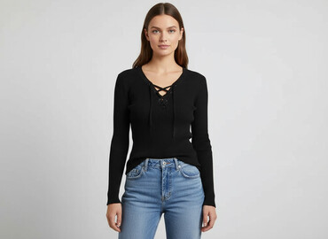 bluzka z długim rękawem new yorker: New York & Company, Women's blouse, size S