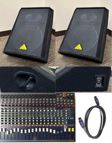 передвижной 3d кинотеатр: Комплект Behringer Eurolife 1220F+пульт Sounndcraft Efx16
+Комутация