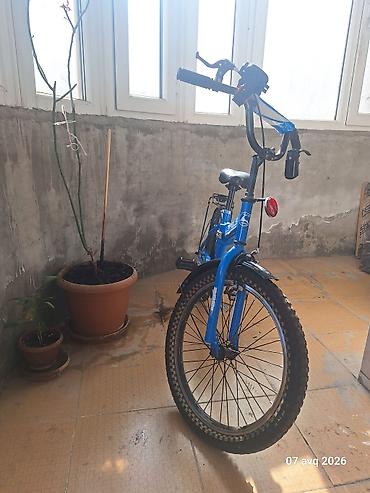 Uşaq velosipedləri: Stels Velo uşaq/yüngül şəhər velosipedi - Rəng: mavi - Çərçivə — 2