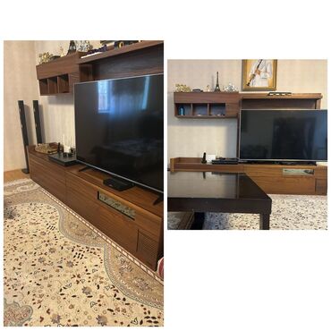 Divan və kreslo dəstləri: Tv stend ve LG televizor birlikde 1000 azn. Ayriliqda televizor 500