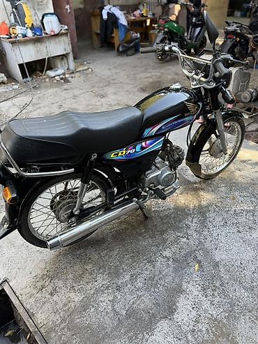 Мотоциклы: Мини мотоцикл Honda, 100 куб. см, Бензин, Взрослый, Б/у — 3