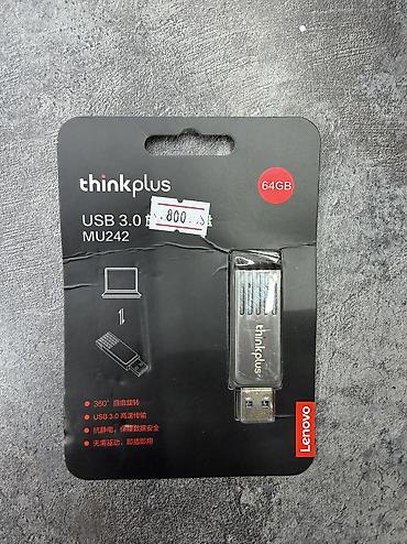 ddr4 ecc: USB Флеш накопитель 64GB Lenovo MU242, USB 3.0, черный, новые — 1