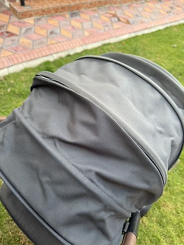 Коляски: Коляска, цвет - Серебристый, Б/у — 5