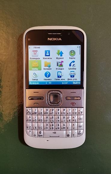 Mobil telefon və aksesuarlar: Nokia E5, < 2 GB Memory Capacity, rəng - Ağ, Düyməli — 3