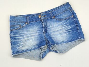 brązowa bluzki z krótkim rękawem: Shorts, Only, S (EU 36), condition - Good