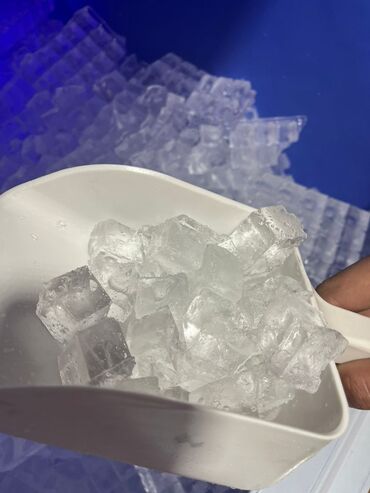 открыто: Лёд Кубиковый пищевой лёд высокой плотности для холодных напитков