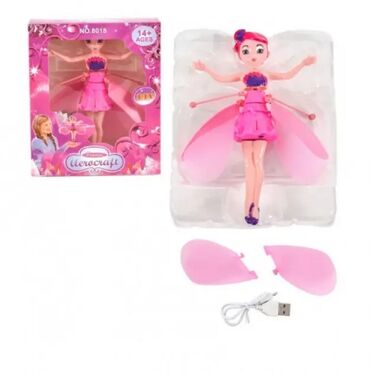 barbi oyuncaq: Oyuncaq barbie Sensorla idarə olunur Aşağıdan tutduqda havada qalır