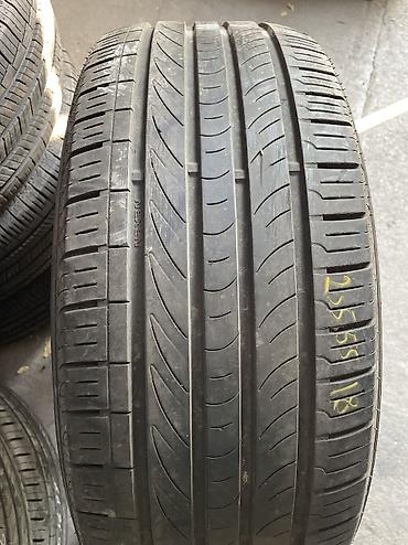 Шины 235 / 55 / R 18, Лето, Б/у, 1 шт, Легковые, Корея, Nexen