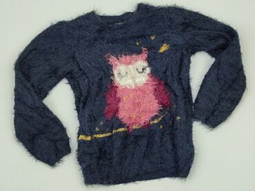 wlochaty sweterek: Sweterek, Little kids, 8 lat, 122-128 cm, stan - Bardzo dobry