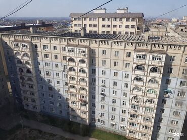 квартира берилет мкр кок жар: 3 бөлмө, 64 кв. м, 106-серия, 9 кабат, Эски ремонт