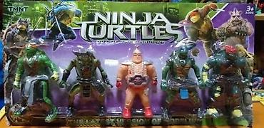 nerf puska: NINDZA KORNJACE I KRANG SET OD 5 FIGURA NOV TNMT AKCIJA | Cene nisu — 5