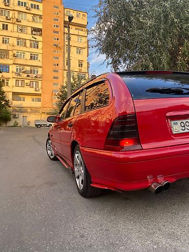 mercedes satilir: Mercedes-Benz C-Class (W202) Universal/Wagon – qırmızı rəng — 5