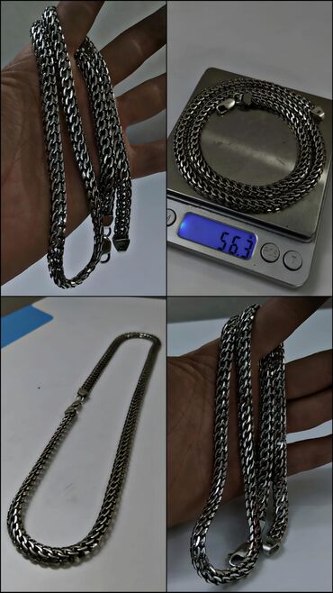Серебряные цепочки: Ювелирные услуги 👨‍🏭⛓️ Изготовление Цепей и Браслетов ⛓️💎 Серебро — 10