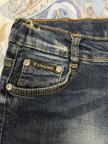 Cinslər və şalvarlar: Джинсы на мальчика 10 лет. Как новые. Одели пару раз — 4