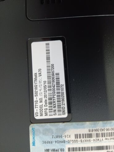 Ostali laptopovi i netbook računari: Intel Core i5, 8 GB OZU, 15.6 " — 8