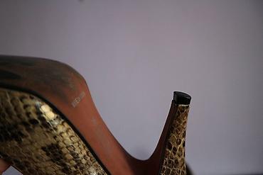 Туфли: Кожаные туфли Kurt Geiger 39размер с открытым носиком указанный — 4