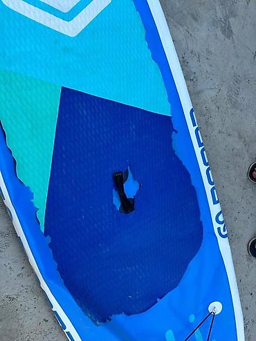 серф доска: Надувная SUP-доска GQ BOARD Размер д3.35см. Ш.81см Т.35см - — 5