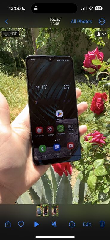 Мобильные телефоны: Samsung A10s, 32 ГБ, цвет - Черный, Сенсорный, Отпечаток пальца, Две SIM карты