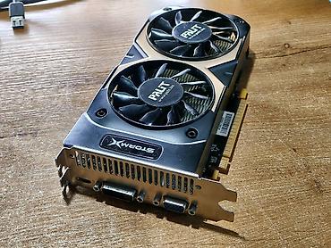 Видеокарты: Видеокарта, Б/у, Palit, GeForce GTX, 2 ГБ, Для ПК — 9