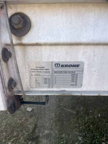 Прицепы и полуприцепы: Прицеп, Krone, Шторный, от 12 т — 6