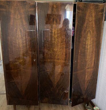 реставрация деревянного шкафа: Шифоньер Шкаф, Для одежды, Б/у