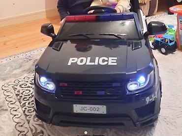 elektrik əşyaları: Uşaq üçün elektrikli polis maşını – ride-on tipli model - Rəng — 1