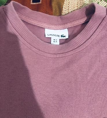 Толстовки: Мужская толстовка, S, Lacoste, Новый, цвет - Розовый, Самовывоз, Платная доставка — 3