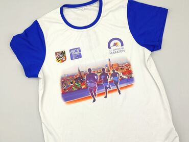 białe letnia bluzki: T-shirt, L (EU 40), condition - Fair