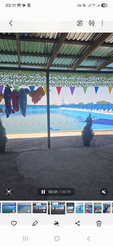 Бассейны: Продается зона отдыха кара балта — 1