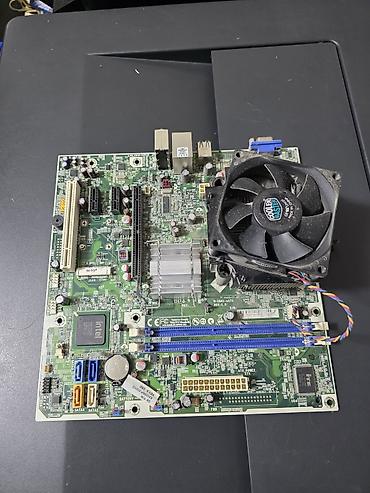 intel: Məhsul: Əsas (anakart) platlar toplusu – 4 ədəd, prosessor — 5