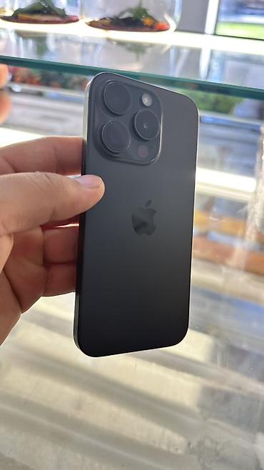 IPhone 15 Pro, Б/у, 128 ГБ, Black Titanium, 89 %