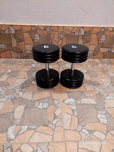 Ştanqlar və ştanq diskləri: Ştanq, Çəki: 10 kq, Yeni — 18