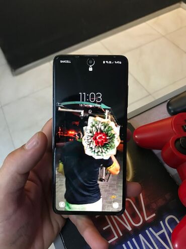 телефон флай маленький: Samsung Galaxy A51, 64 GB, rəng - Ağ, Düyməli, Sensor, İki sim kartlı
