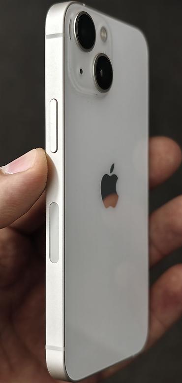 Мобильные телефоны и аксессуары: IPhone 13 mini, Б/у, 128 ГБ, Белый, Защитное стекло, Чехол, Кабель, 87 % — 4