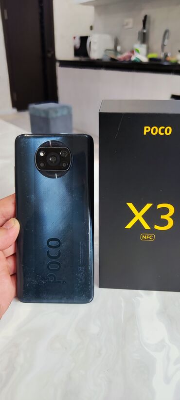компы бишкек: Poco X3, Колдонулган, 128 ГБ, түсү - Көгүлтүр, 2 SIM