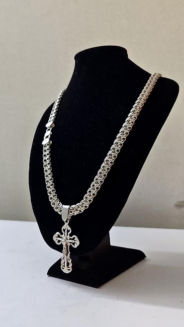 Серебряные цепочки: Цепочка, Проба 960, Мужские, Новый — 18