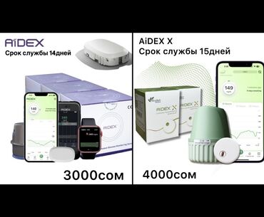 повязки спортивные: Сенсор для мониторинга глюкозы в крови Aidex и Aidex X Aidex срок