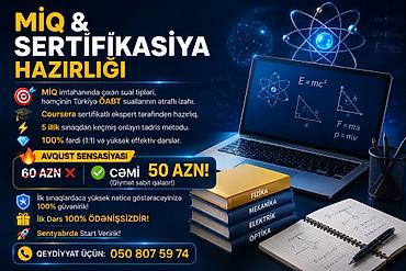 turkiye: 🔬 MİQ & SERTİFİKASİYA HAZIRLIĞI 🎯 MİQ imtahanında çıxan sual — 1