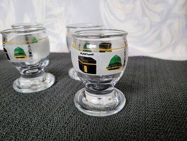 Čaše: Casice nove za zestoko pice. Komada 6 u ceni,jako tkz.zamzam staklo — 8