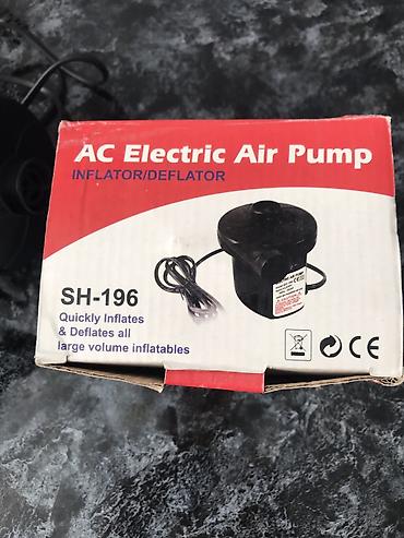 elektrik naqil: AC Electric Air Pump SH-196 – şişirdici/boşaldıcı - Gərginlik: AC — 5