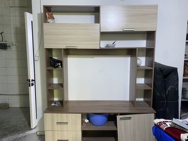 настольный офисный набор для руководителя: Зал үчүн гарнитур, ТВ үчүн тумба, ДСП