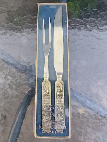 spric 200ml: KONGETINN Norwegian pewter – set za sečenje pečenja - Dvodelni set za — 3