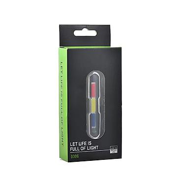 velosiped çanta: Velosiped üçün arxa LED işıq – USB ilə şarj olunan, çoxrejimli — 4