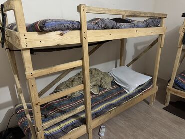 двухъярусные кровати для мальчиков: Эки кабатуу кровать сатылат жыгачтан сосна (российский лес) Размери