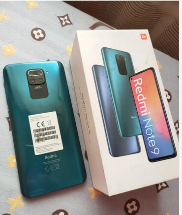 realme c30 цена в бишкеке: Redmi, Redmi Note 9, Б/у, 128 ГБ, цвет - Синий, 1 SIM, 2 SIM